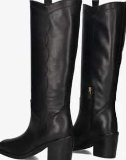 zwarte stefano lauran hoge laarzen b5631