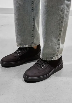 zwarte stefano lauran lage sneakers lj2502