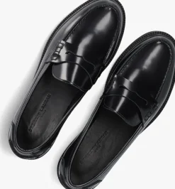 zwarte stefano lauran loafers 12043-1