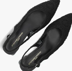 zwarte stefano lauran slingbacks d24059