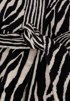 zwarte stella forest midi jurk e24ro053