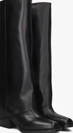 zwarte strategia hoge laarzen e-4410