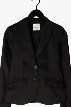 zwarte summum blazer blazer classic stretch (1s100)