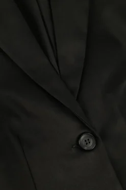 zwarte summum blazer blazer classic stretch (1s100)