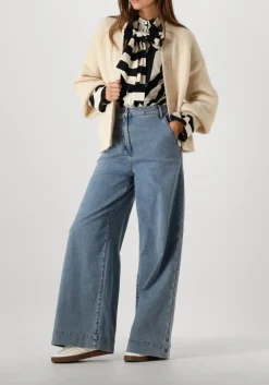 zwarte summum blouses blouse bow stripe printed