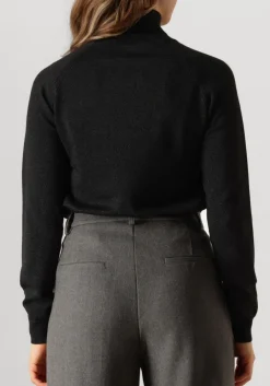 zwarte summum coltrui turtle neck sweater soft