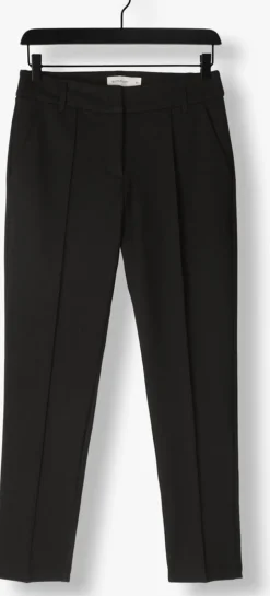 zwarte summum flared broek trousers punto milano