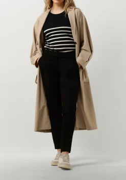 zwarte summum flared broek trousers punto milano