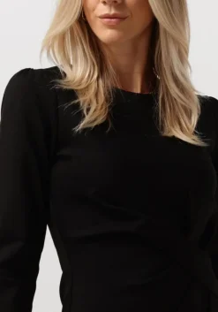 zwarte summum mini jurk dress punto milano 1