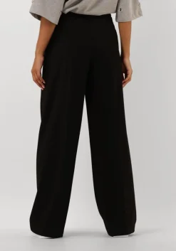zwarte summum pantalon trousers viscose blend stretch