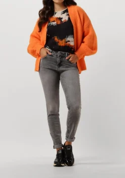 zwarte summum top top painted print