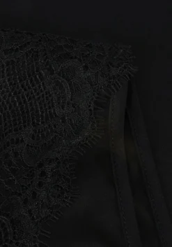 zwarte summum top top silky satin (2s2792)