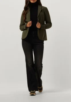 zwarte summum tops & t-shirts smocked sweater basic knit