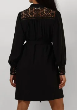 zwarte suncoo mini jurk ceylan