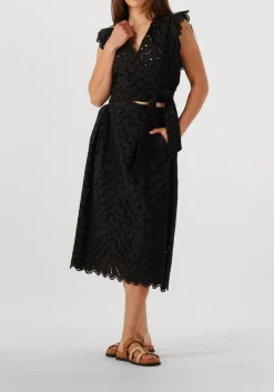 zwarte suncoo top lila