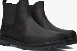 zwarte timberland chelsea boots britton road mid chelsea