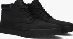 zwarte timberland hoge sneakers maple footwear leather