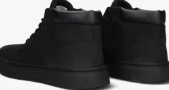 zwarte timberland hoge sneakers maple footwear leather