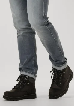 zwarte timberland veterboots britton road mid lace up