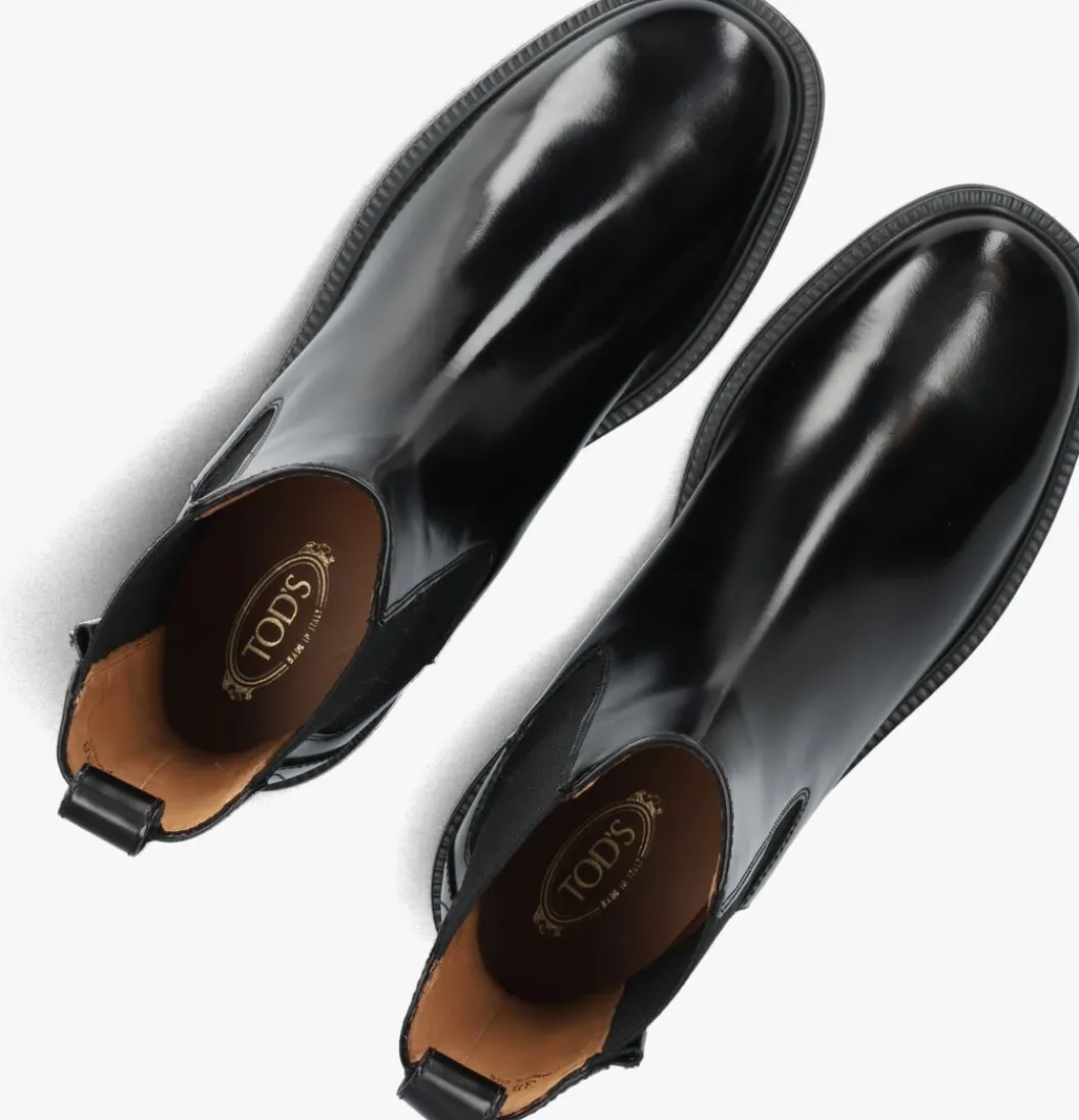 zwarte tod's chelsea boots xxw20l0iq40