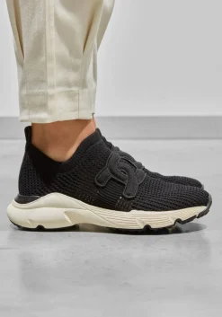 zwarte tod's lage sneakers sport. run