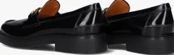 zwarte tod's loafers led logo loafer