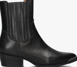 zwarte toral enkellaarsjes lisen