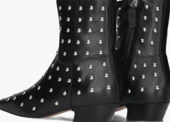 zwarte toral enkellaarsjes irene punk