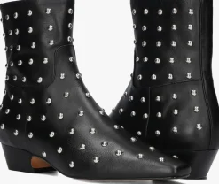 zwarte toral enkellaarsjes irene punk