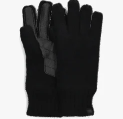 zwarte ugg handschoenen knit glove