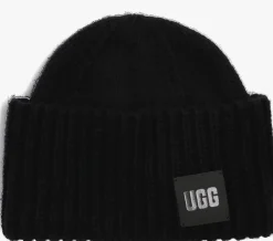 zwarte ugg handschoenen knit beanie and glove set