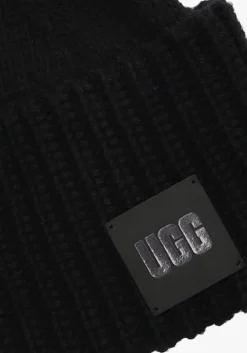 zwarte ugg handschoenen knit beanie and glove set