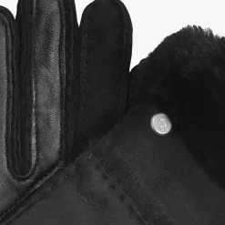 zwarte ugg handschoenen seamed tech glove