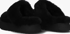 zwarte ugg pantoffels w disquette