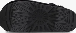 zwarte ugg pantoffels w fuzz sugar slide