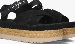 zwarte ugg sandalen aubrey ankle