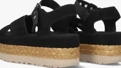 zwarte ugg sandalen aubrey ankle