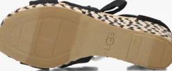 zwarte ugg sandalen met hak yarrow