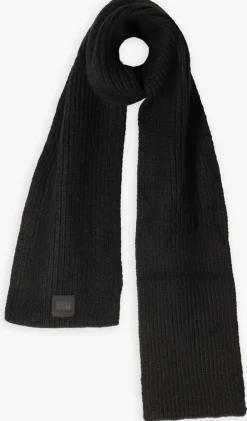 zwarte ugg sjaal chunky rib scarf