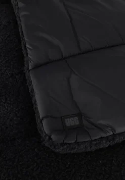 zwarte ugg sjaal uggfluff scarf