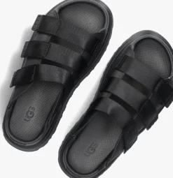 zwarte ugg slippers w goldenstar slide