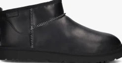 zwarte ugg vachtlaarzen m classic ultra mini