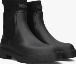 zwarte unisa chelsea boots faynar
