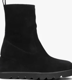 zwarte unisa enkellaarsjes leticia