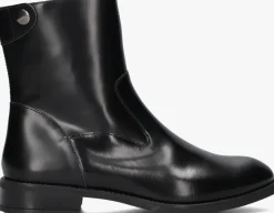 zwarte unisa enkellaarsjes belfin