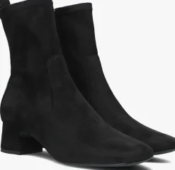 zwarte unisa enkellaarsjes lemico