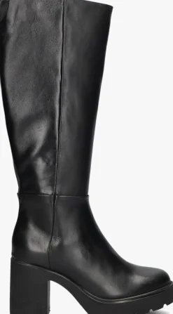 zwarte unisa hoge laarzen kayli
