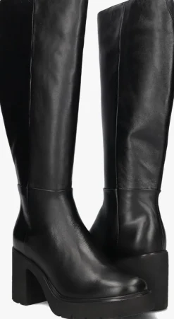 zwarte unisa hoge laarzen kayli