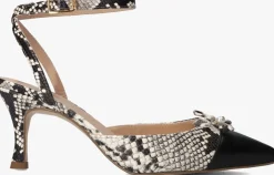 zwarte unisa sandalen met hak larua