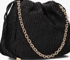 zwarte unisa schoudertas zelara